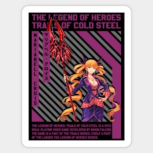 Mariabell Crois | Trails Of Cold Steel Sticker